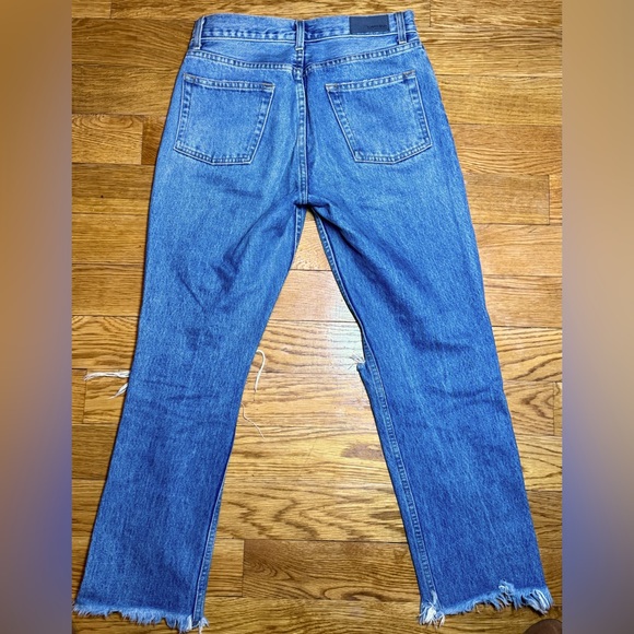 CARMAR Distressed Ankle Fray Jeans - Picture 3 of 6